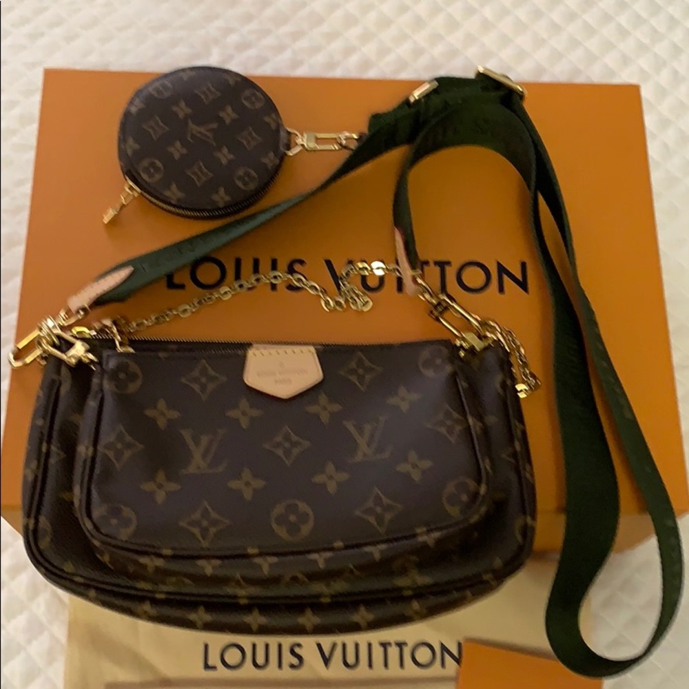 Monogram Multi Pochette Accessories Kaki